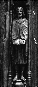 Wood carving, Christ Church Cranbrook